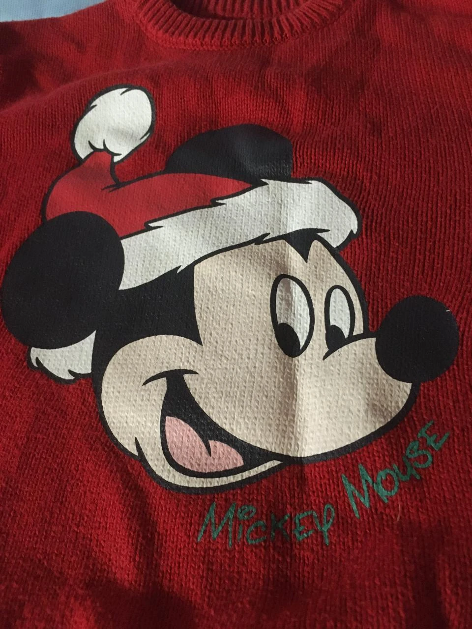 Disney Mickey Kersttrui Maat 5 Jaar + Kerstsokken – photo 2